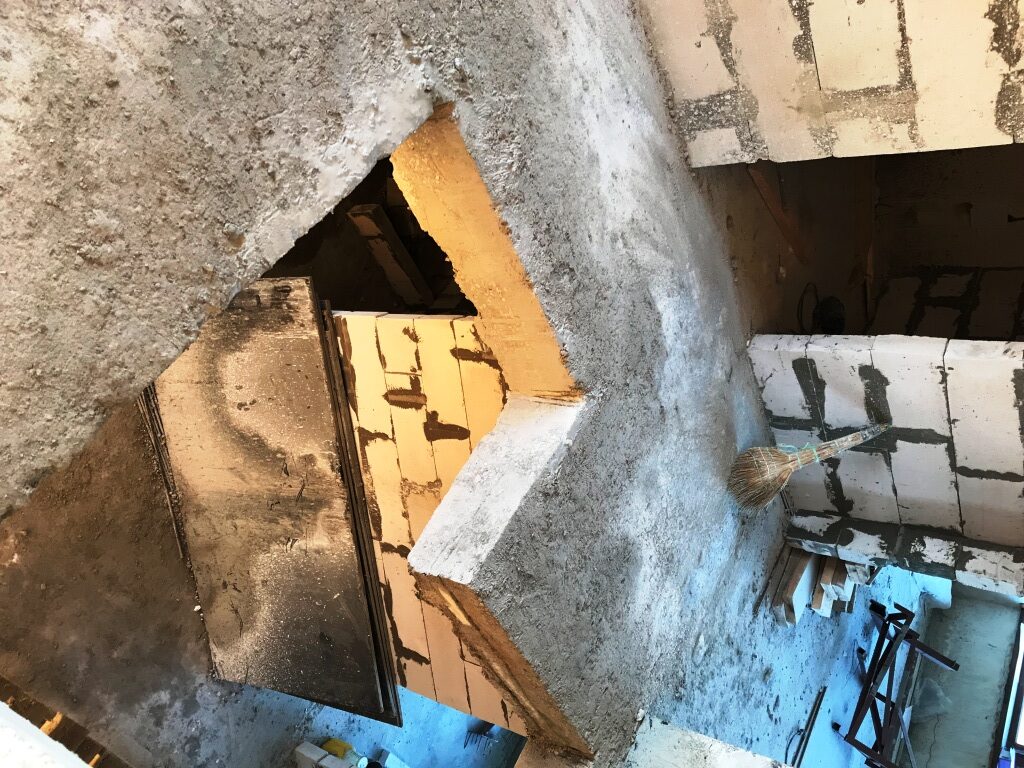 Алмазная резка бетонного перекрытия